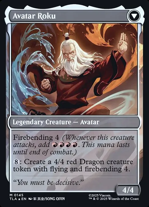 The Legend of Roku // Avatar Roku - Foil