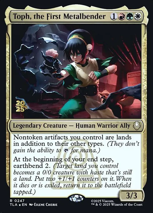Toph, the First Metalbender - Foil