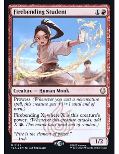 Firebending Student - Foil