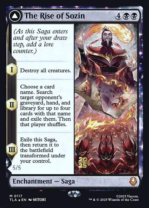 The Rise of Sozin // Fire Lord Sozin - Foil