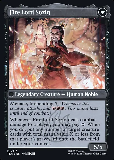 The Rise of Sozin // Fire Lord Sozin - Foil