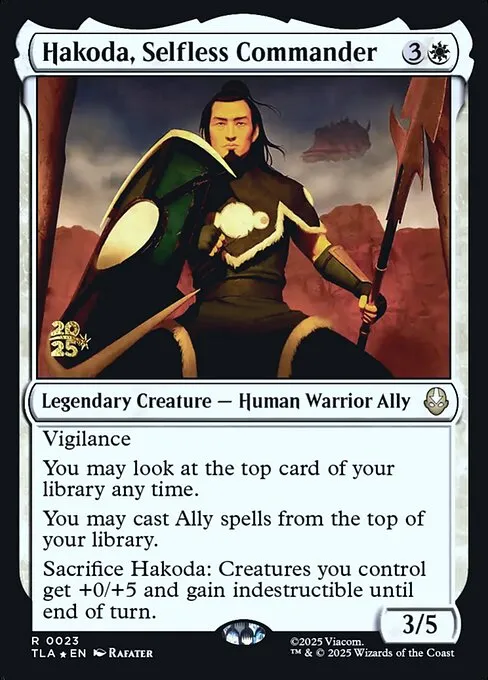 Hakoda, Selfless Commander - Foil