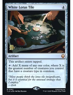 White Lotus Tile - Foil