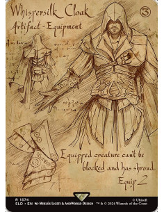 Whispersilk Cloak - Foil