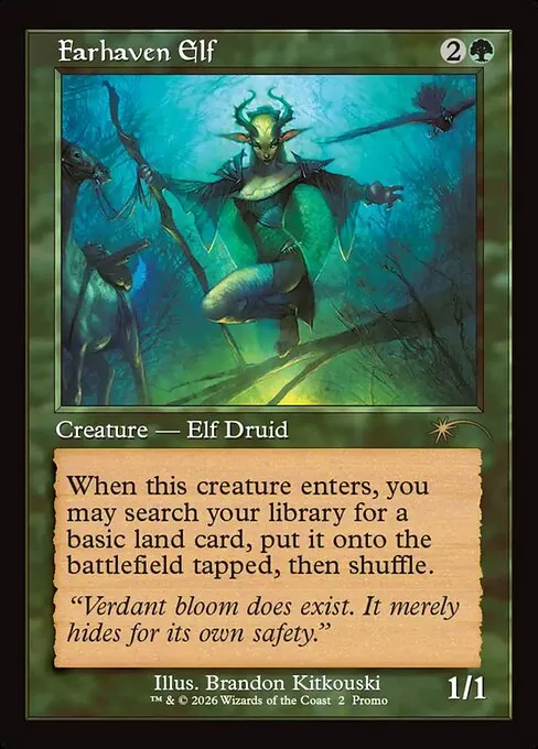 Farhaven Elf - Foil