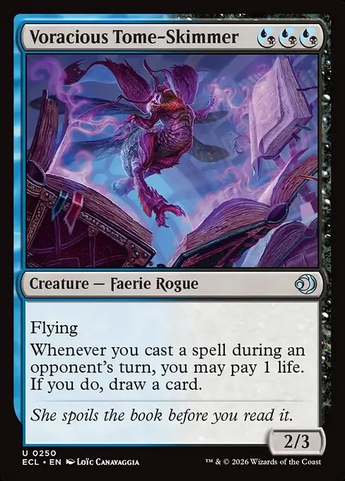 Voracious Tome-Skimmer - Foil