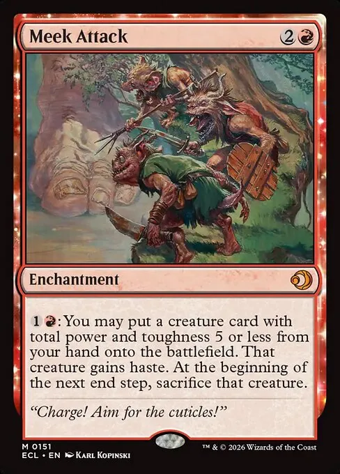 Meek Attack - Foil