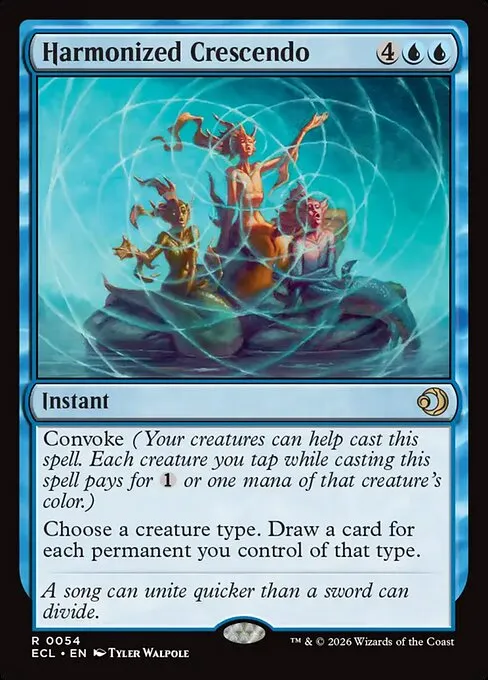 Harmonized Crescendo - Foil