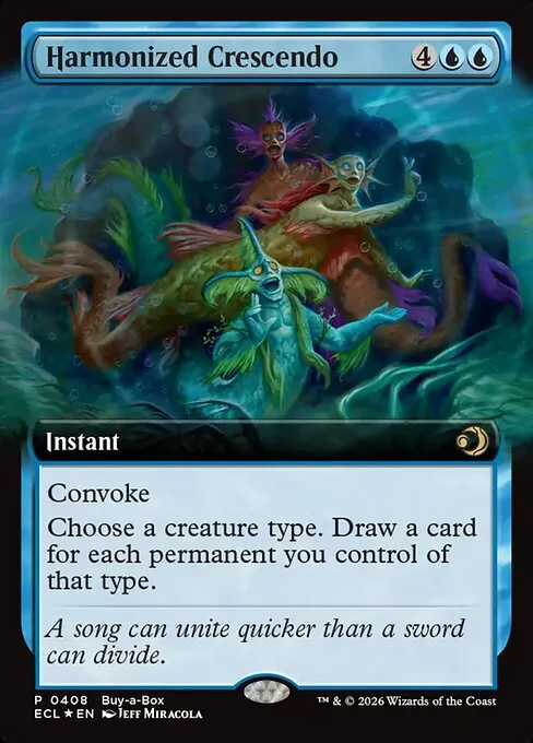 Harmonized Crescendo - Foil