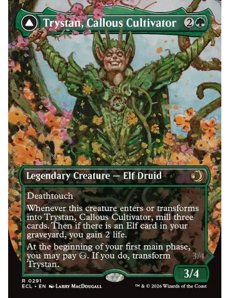 Trystan, Callous Cultivator // Trystan, Penitent Culler - Foil