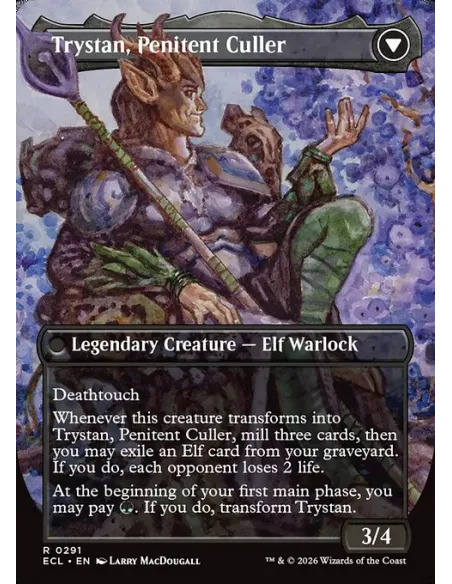 Trystan, Callous Cultivator // Trystan, Penitent Culler - Foil