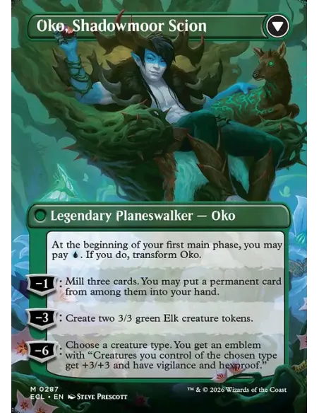 Oko, Lorwyn Liege // Oko, Shadowmoor Scion