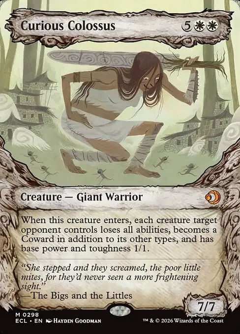 Curious Colossus - Foil