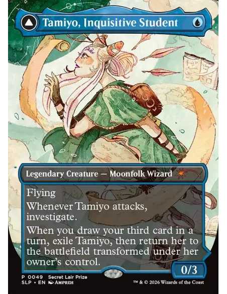 Tamiyo, Inquisitive Student // Tamiyo, Seasoned Scholar