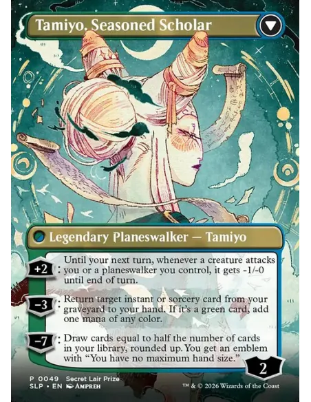 Tamiyo, Inquisitive Student // Tamiyo, Seasoned Scholar
