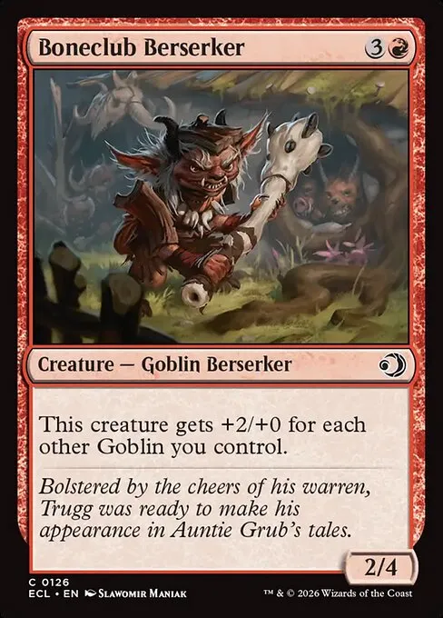 Boneclub Berserker - Foil