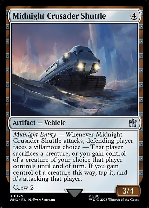 Midnight Crusader Shuttle - Foil