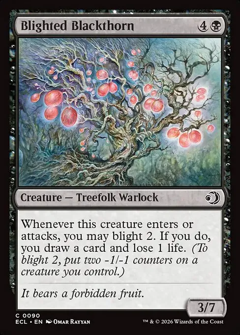 Blighted Blackthorn - Foil