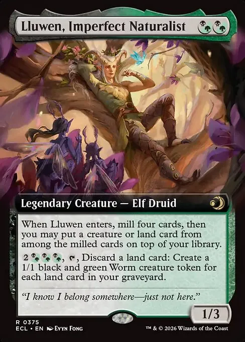 Lluwen, Imperfect Naturalist - Foil