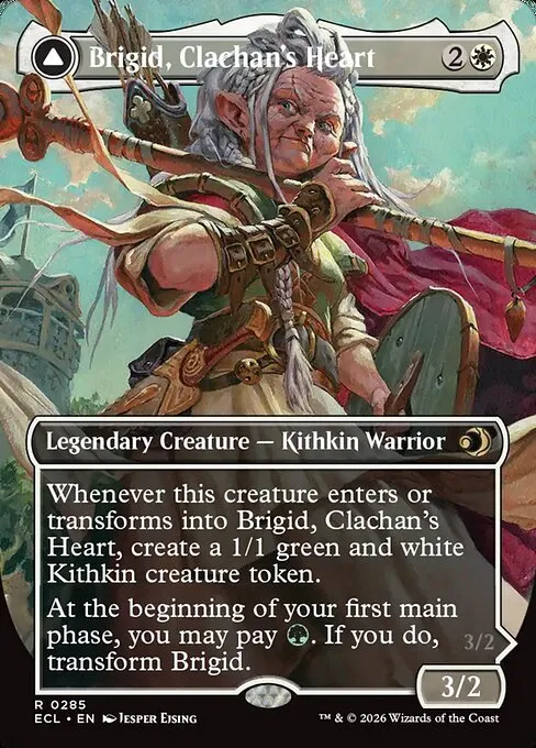 Brigid, Clachan's Heart // Brigid, Doun's Mind - Foil