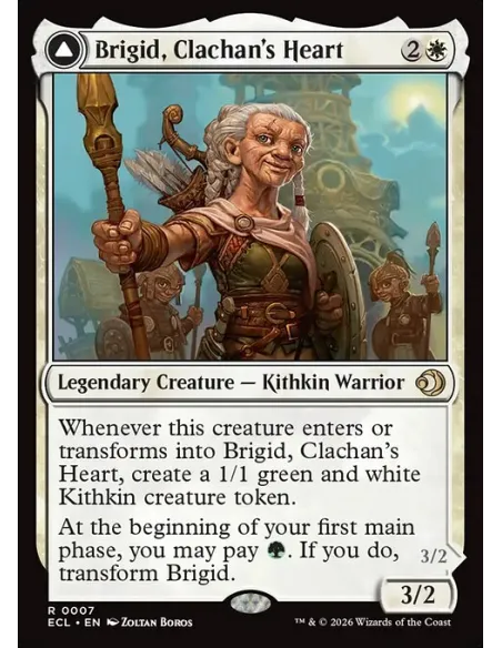 Brigid, Clachan's Heart // Brigid, Doun's Mind - Foil
