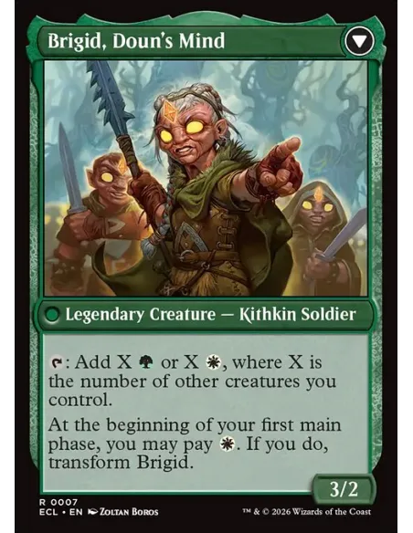 Brigid, Clachan's Heart // Brigid, Doun's Mind - Foil