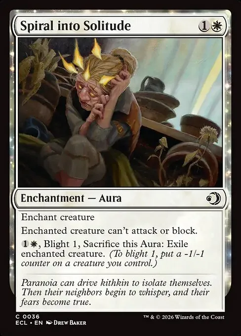 Spiral into Solitude - Foil