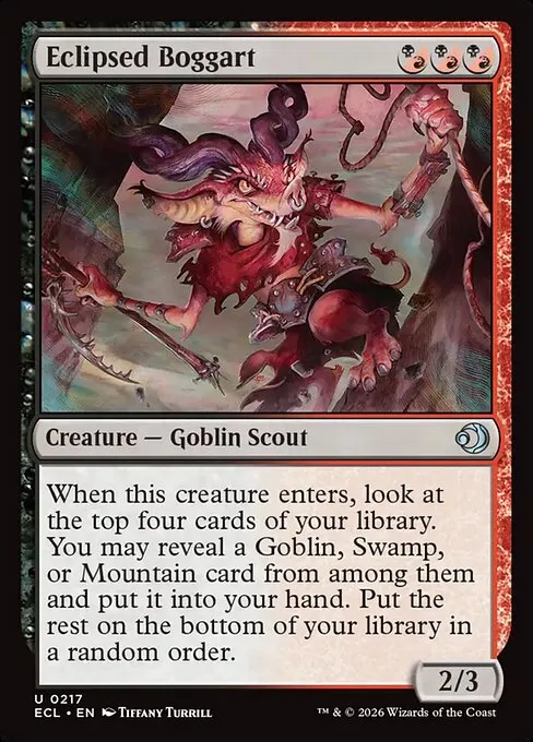 Eclipsed Boggart - Foil