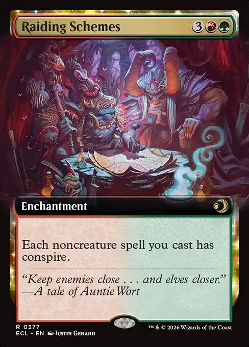 Raiding Schemes - Foil