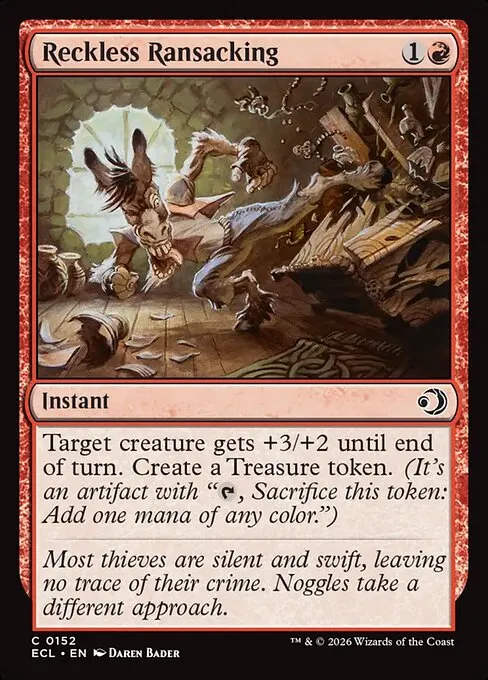 Reckless Ransacking - Foil