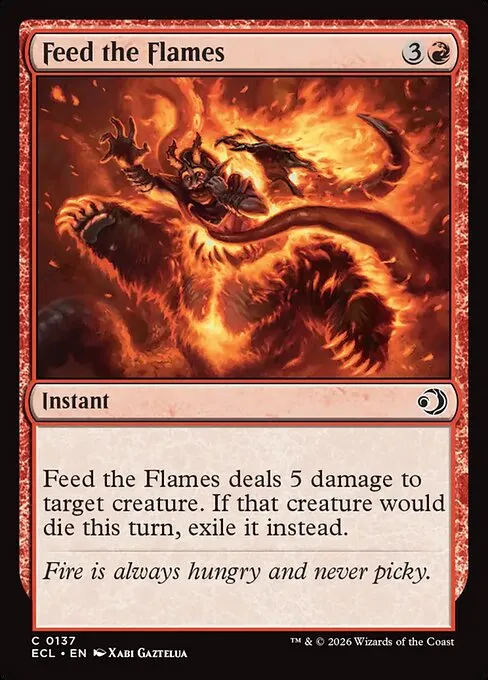 Feed the Flames - Foil