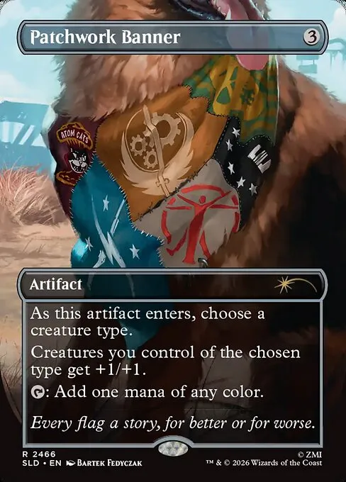 Patchwork Banner - Foil