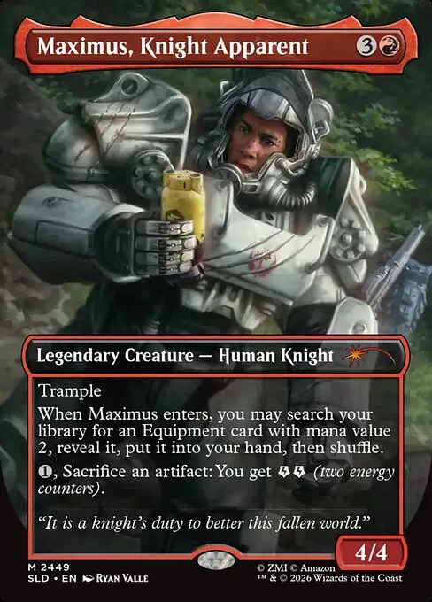 Maximus, Knight Apparent - Foil