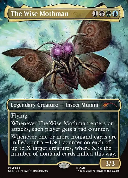 The Wise Mothman - Foil