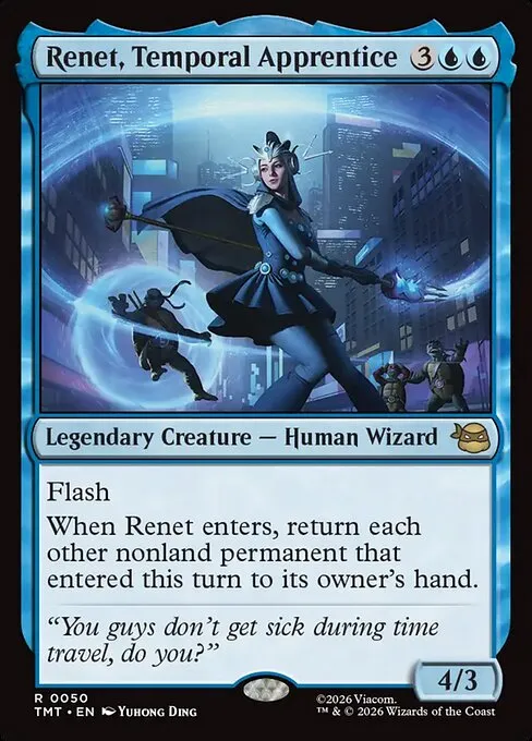 Renet, Temporal Apprentice - Foil