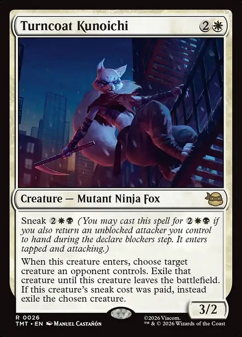 Turncoat Kunoichi - Foil