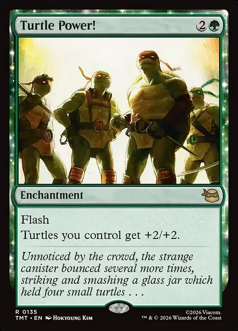 Turtle Power! - Foil