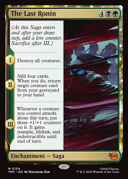 The Last Ronin - Foil