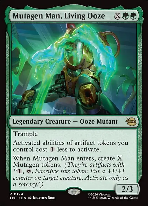 Mutagen Man, Living Ooze - Foil