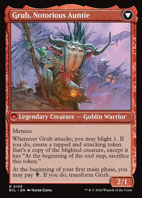 Grub, Storied Matriarch // Grub, Notorious Auntie - Foil