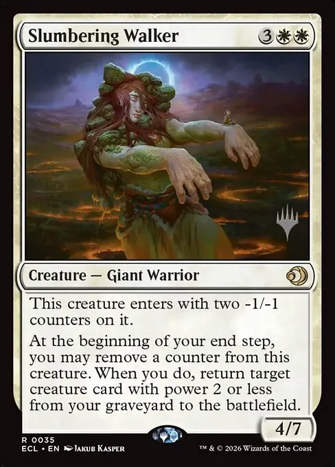 Slumbering Walker - Foil