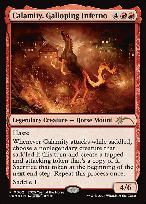 Calamity, Galloping Inferno - Foil