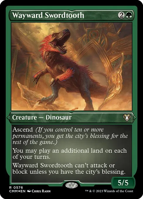 Wayward Swordtooth - Foil