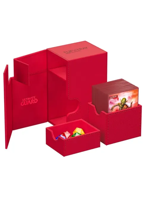 ULTIMATE GUARD: FLIP'N'TRAY 80+ Red