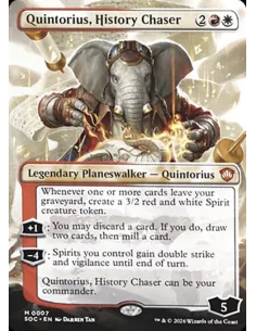 Quintorius, History Chaser