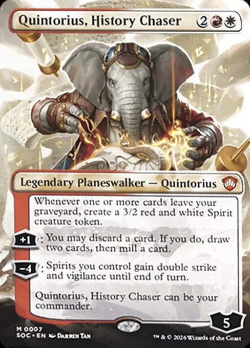 Quintorius, History Chaser - Foil