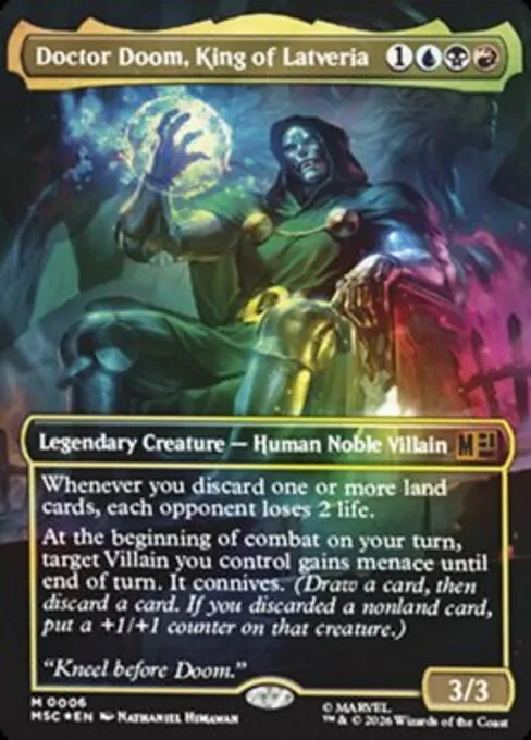 Doctor Doom, King of Latveria - Foil