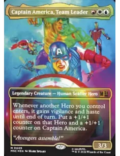 Captain America, Team Leader - Foil