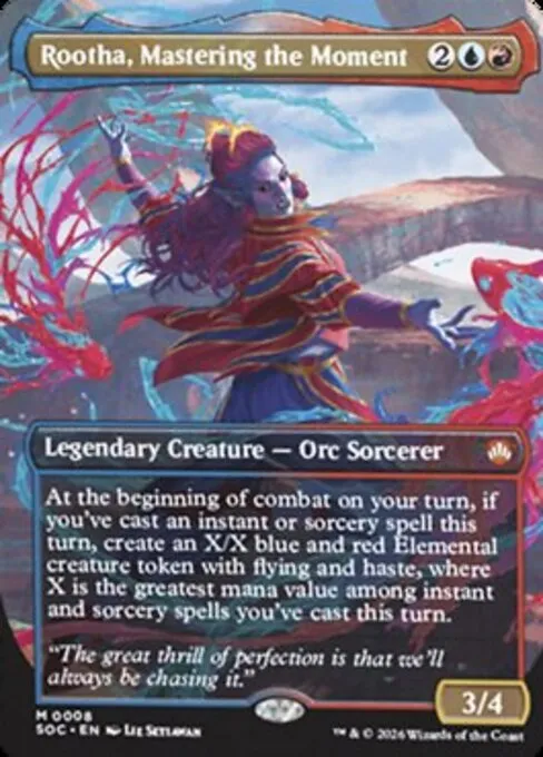 Rootha, Mastering the Moment - Foil