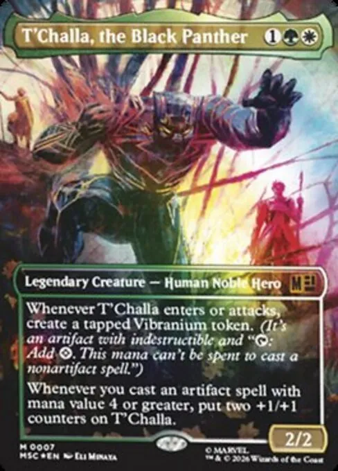 T'Challa, the Black Panther - Foil